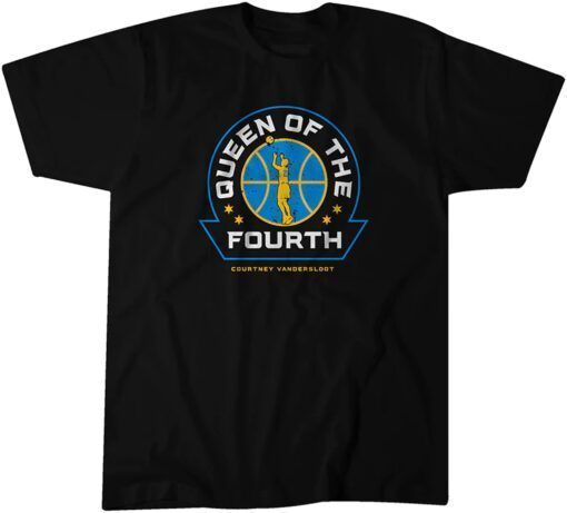 Courtney Vandersloot Queen of the Fourth Tee Shirt