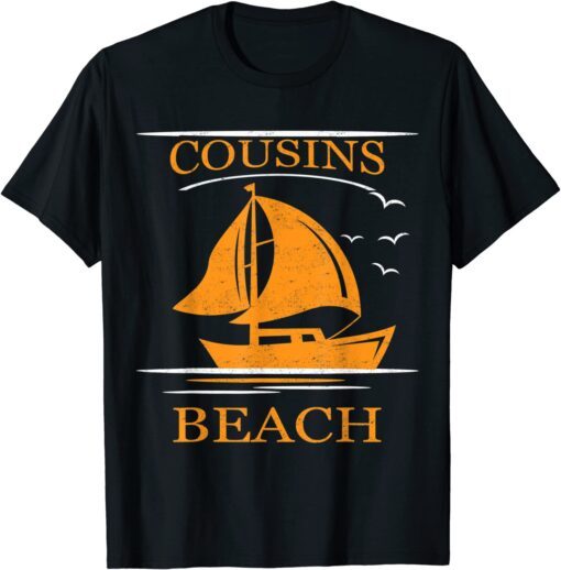 Cousins beach The Summer I Turned Pretty merch Boat Vintage Tee Shirt