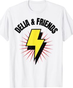 Deliaa & Friends Yellow Lightning Tee Shirt