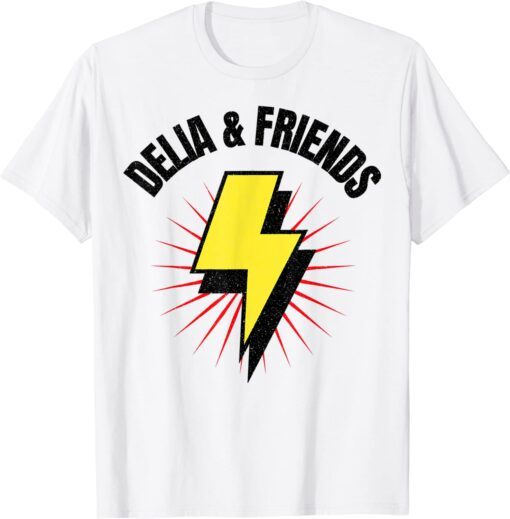 Deliaa & Friends Yellow Lightning Tee Shirt