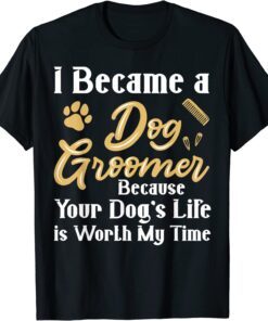 Dog Groomer Dog Grooming Tee Shirt