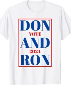 Don And Ron Trump DeSantis 2024 Republican Tee ShirtDon And Ron Trump DeSantis 2024 Republican Tee Shirt