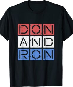 Don And Ron Trump and DeSantis 2024 For President Republican Tee Shirt