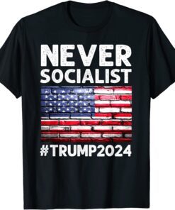 Donald Trump 2024 President Election Republican USA flag Tee Shirt