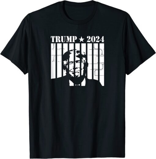 Donald Trump In Jail 2024 T Shirt 510x518 