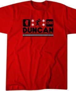 Duncan Keith: Chicago Runs On Duncan Tee Shirt