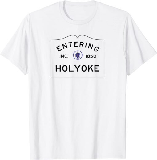 Entering Holyoke Tee Shirt