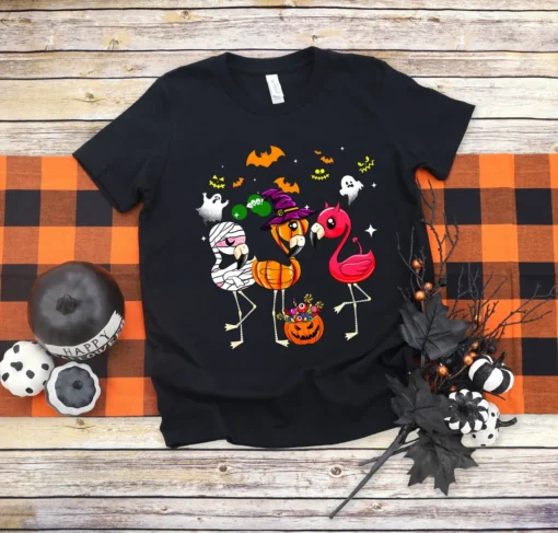 Flamingo Halloween Shirt