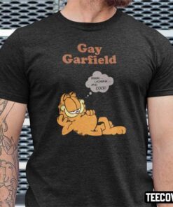 Gay Garfield Tee Shirt
