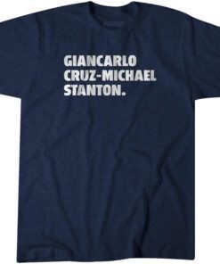 Giancarlo Cruz-Michael Stanton Tee Shirt