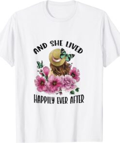 Girl And Gardening, Girl Love Butterfly Tee ShirtGirl And Gardening, Girl Love Butterfly Tee Shirt