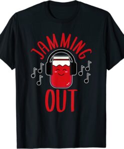 Girls Jamming Out Musical Lover Kawaii Strawberry Fruitarian Tee Shirt