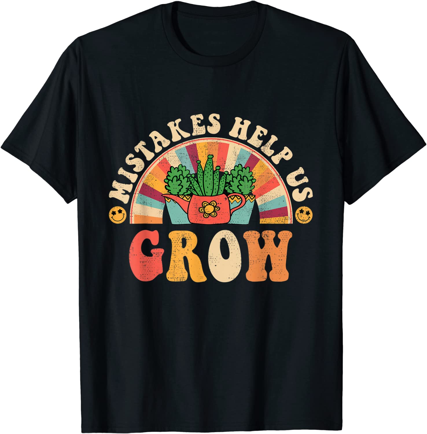 Groovy Growth Mindset Positive Retro Teachers Back To School Tee Shirt Groovy Growth Mindset Positive Retro Teachers Back To School Tee Shirt