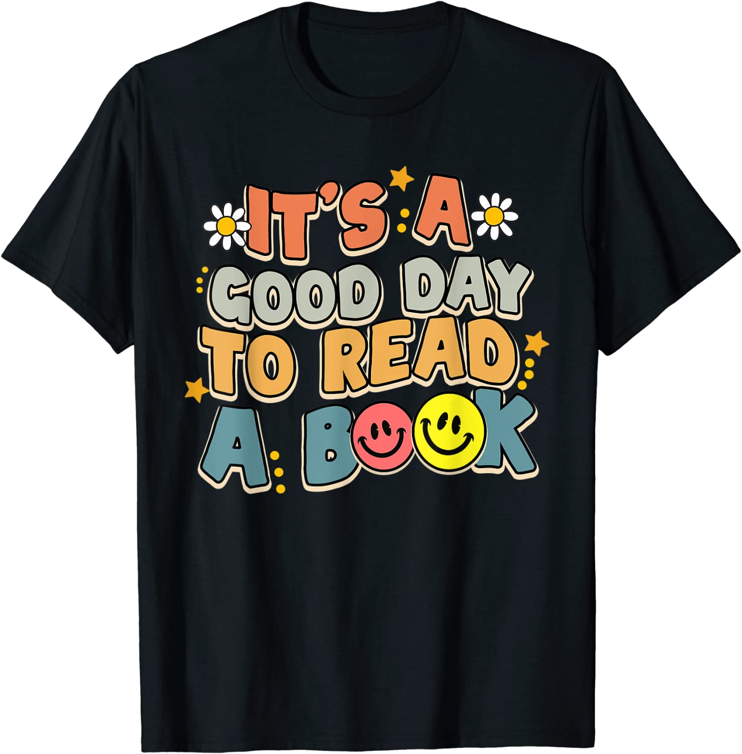 Groovy It’s Good Day To Read Book Library Reading Lovers Tee Shirt Groovy It's Good Day To Read Book Library Reading Lovers Tee Shirt
