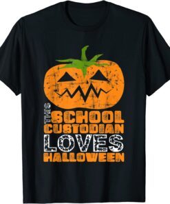 Halloween School Custodian Tee Shirt