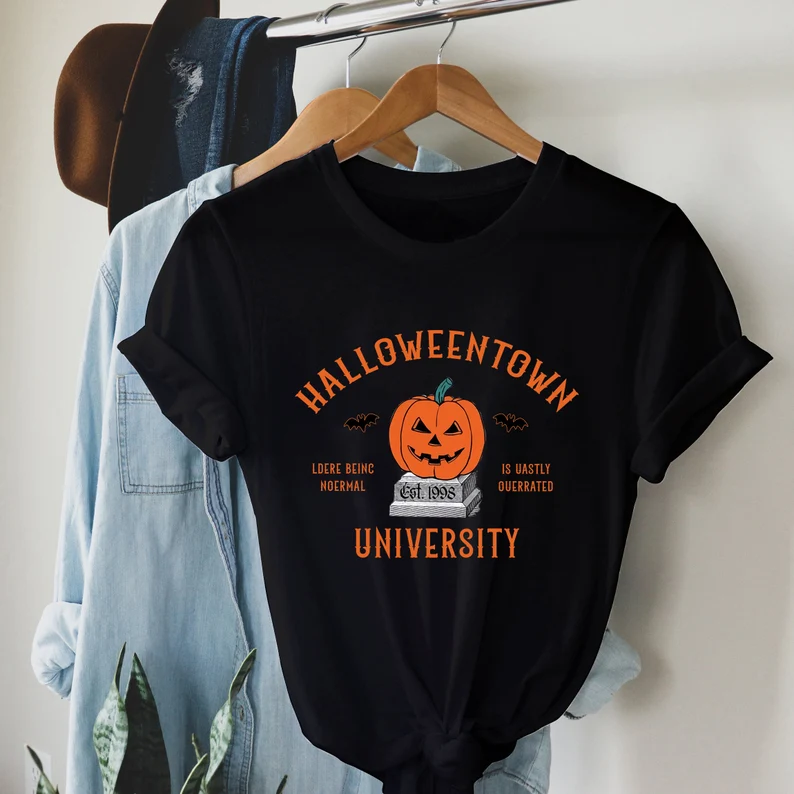 Halloween School Halloweentown University Tee Shirt Halloween School Halloweentown University Tee Shirt