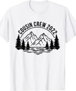 Halloweencousin crew 2022 Cousin Camp Summer Vacation Camping Tee Shirt
