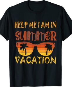 Help me i am in summer vacation 2022 Outfit with glasses Tee Shirt