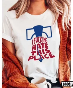 I Fucking Hate This Place Alec Bohm Phillies Sympathetic Inker Tee Shirt