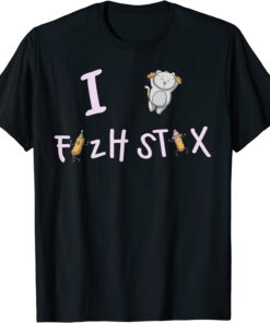 I Love Fizh Stix Tee Shirt
