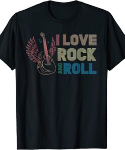 I Love Rock And Roll rock concert 70s retro vintage Tee Shirt