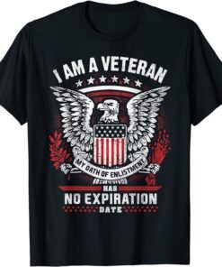 I'm A USA Veteran My Oath Of Enlistment Tee Shirt