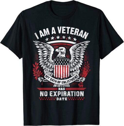 I'm A USA Veteran My Oath Of Enlistment Tee Shirt