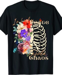 Inhale peace exhale chaos Tee Shirt