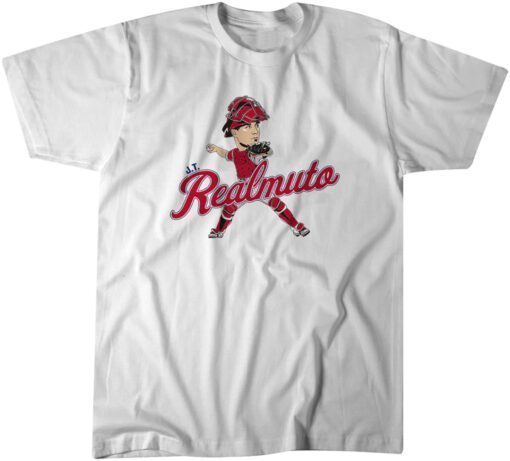 J.T. Realmuto: Caricature Tee Shirt