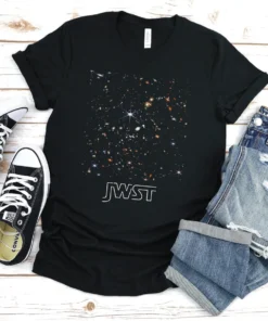 JWST Space James Webb Telescope Space Universe Photograph Tee Shirt