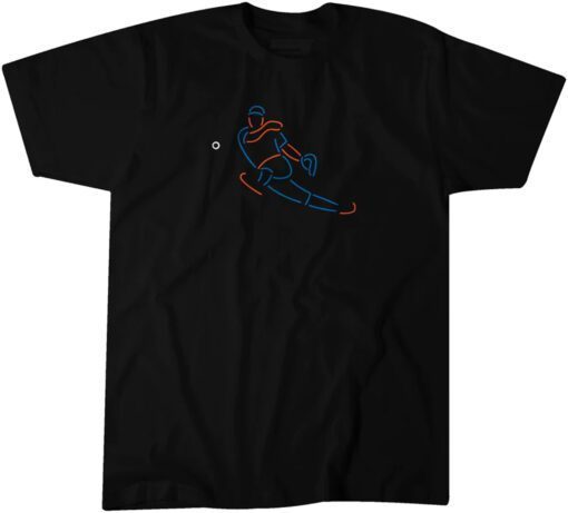 Jeff McNeil: Neon Flying Squirrel Tee Shirt