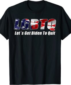 LGBTQ American Flag Pride Tee Shirt