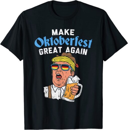 Make Oktoberfest Great Again Trump Drink Beer Mug T-Shirt