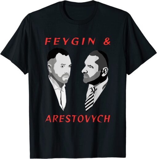 Mark Feygin and Oleksiy Arestovych - Feygin & Arestovych Tee Shirt