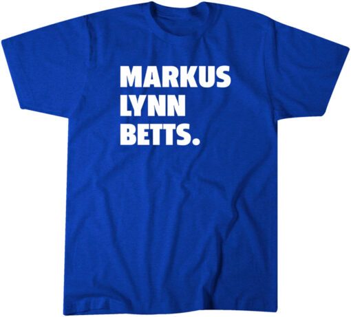 Markus Lynn Betts Tee Shirt