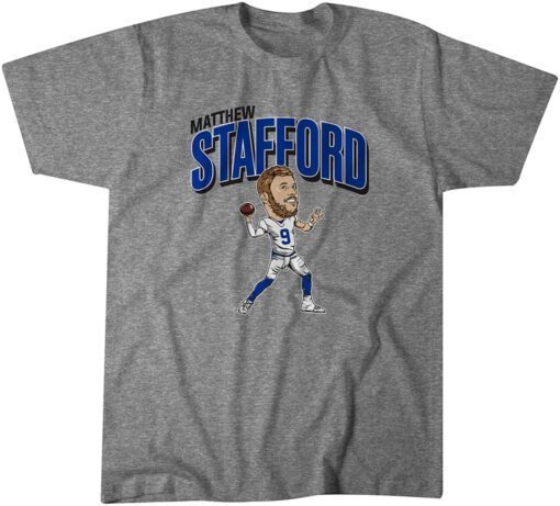 Matthew Stafford: Caricature Tee Shirt