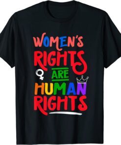 Mind your Uterus Feminist Women's Rights Are Human Rights Tee Shirt