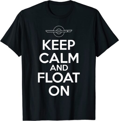 Onewheel Keep Calm and Float On One Wheel Tee Shirt