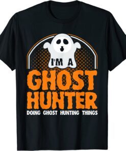 Paranormal Investigator Ghost Hunting EVP Halloween Tee Shirt