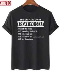 Parks And Recreation The Official Guide Treat Yo Self Tee Shirt