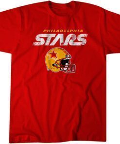 Philadelphia Stars: Vintage Helmet Tee Shirt