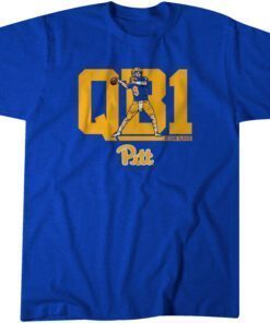 Pittsburgh Football: Kedon Slovis QB1 Tee Shirt