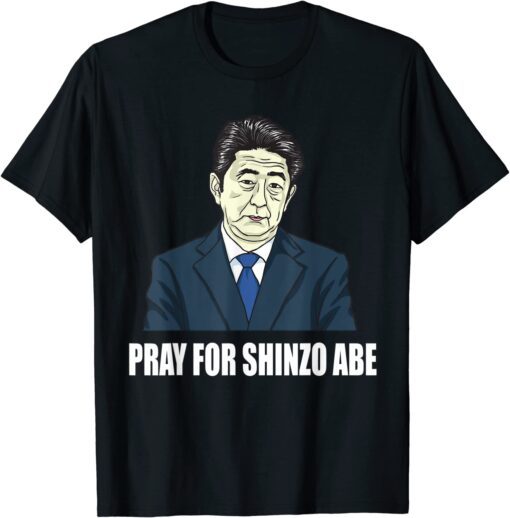 Pray For Shinzo Abe Japan Tee Shirt