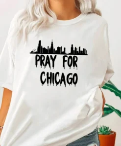 Pray for Chicago , End Gun Violence Tee Shirt