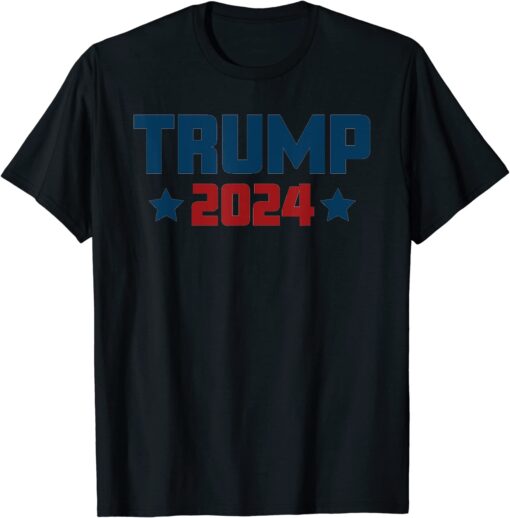 President Trump 2024 Election Save America USA American US Tee Shirt