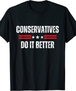 Proud Conservative Patriotic Republican Anti Biden Pro Trump Tee Shirt