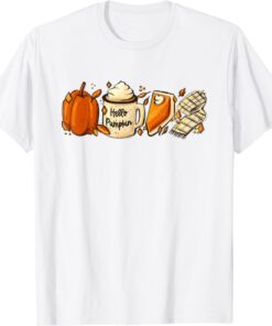 Pumpkin Spice Latte Fall Coffee Lover Halloween 2022 Shirt