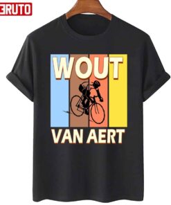 Racer Wout Van Aert Vintage Tee Shirt