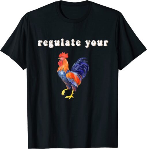 Regulate Your Cock - Pro Choice Feminism Tee Shirt