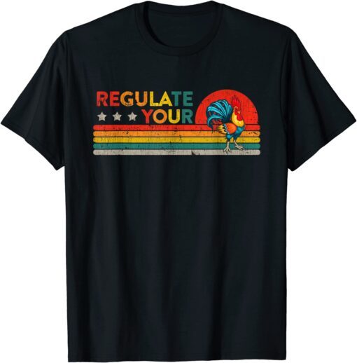 Regulate Your D Retro Tee Shirt